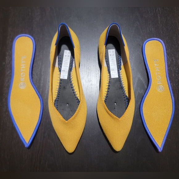 Rothy's Marigold Points - Size 8 - Picture 2 of 5
